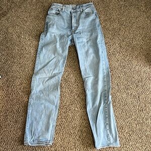 Abercrombie Ankle Straight Curve Love